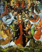 Master of the Legend of St. Lucy Mary, Queen of Heaven oil painting